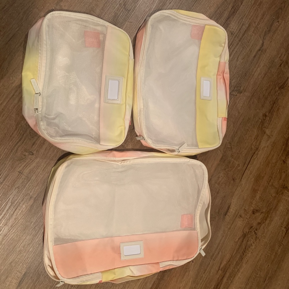 Calpak 3-pack packing cubes (sorbet)